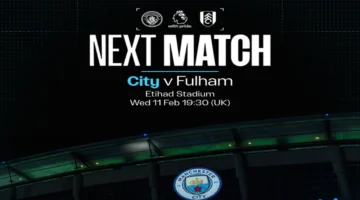 قمة الدوري الإنجليزي.. انطلاق مباراة مانشستر سيتي وفولهام وتشكيل الفريقين المتوقع بملاعب مانشستر اليوم